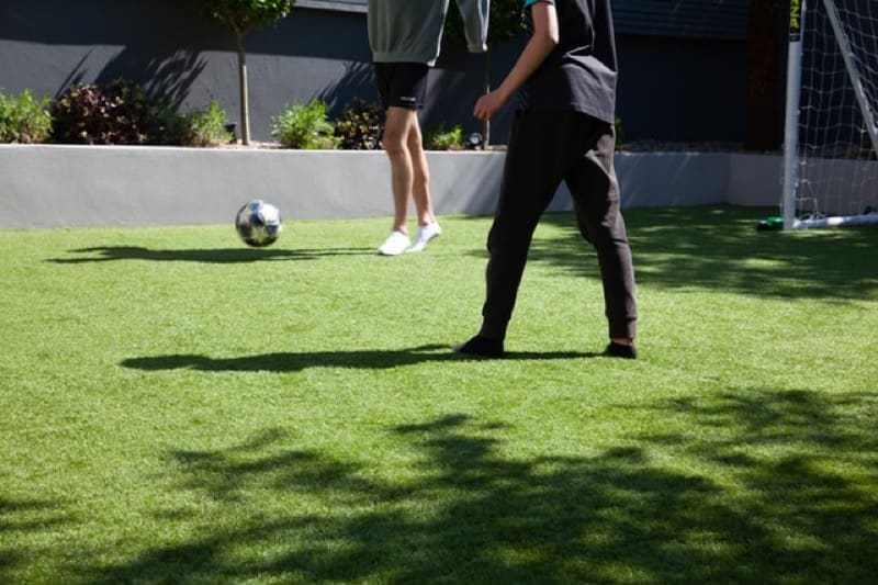 Artificial grass garden football