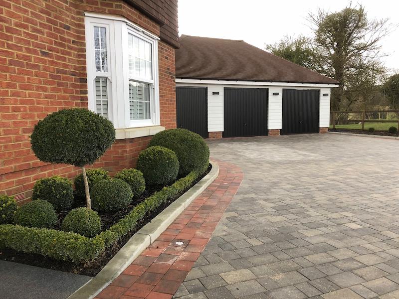 block paving driveway